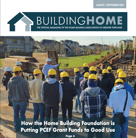 Building Home Magazine Cover